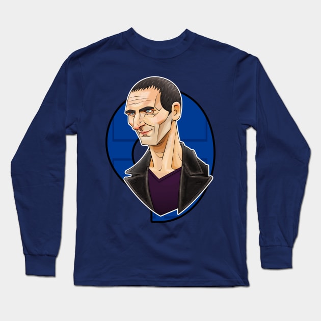 The Ninth Doctor Long Sleeve T-Shirt by RoguePlanets